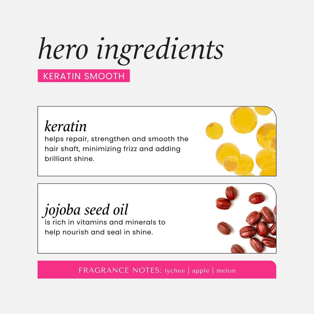 Keratin Smooth Smoothing Deep Conditioner Packet 50 g