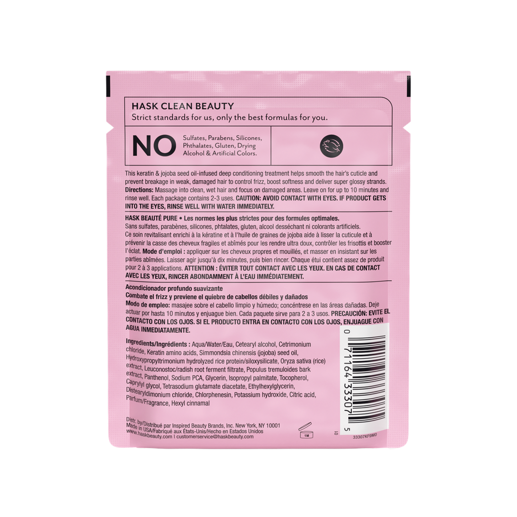 Keratin Smooth Smoothing Deep Conditioner Packet 50 g