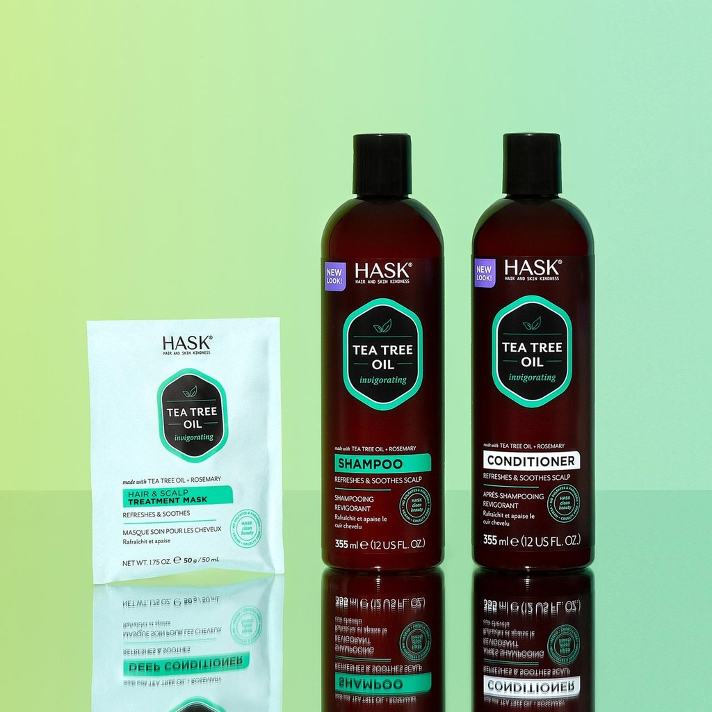 Tea Tree Oil & Rosemary Hair & Scalp  Mask 50g 