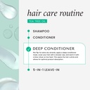 Tea Tree Oil & Rosemary Hair & Scalp  Mask 50g 