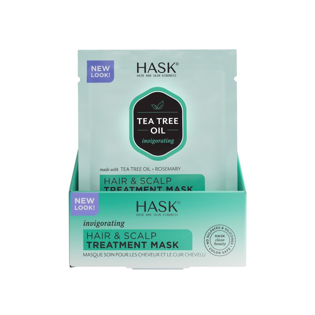 Tea Tree Oil & Rosemary Hair & Scalp  Mask 50g 