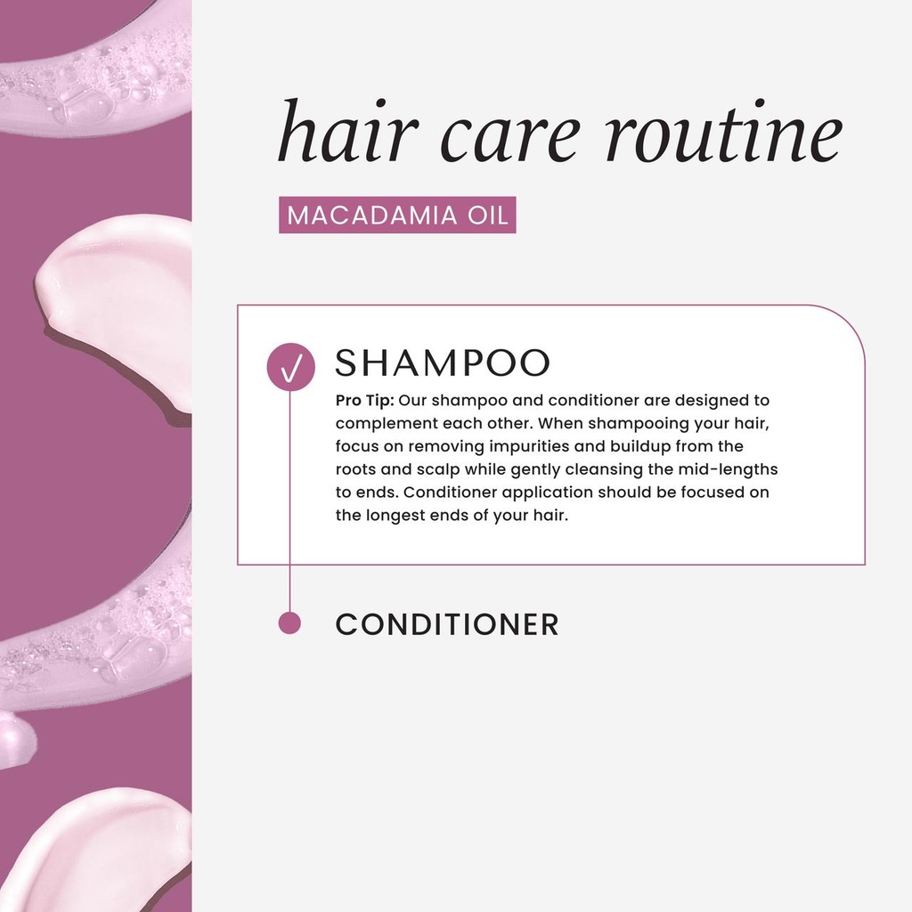 MACADAMIA OIL SHAMPOO .355 ML