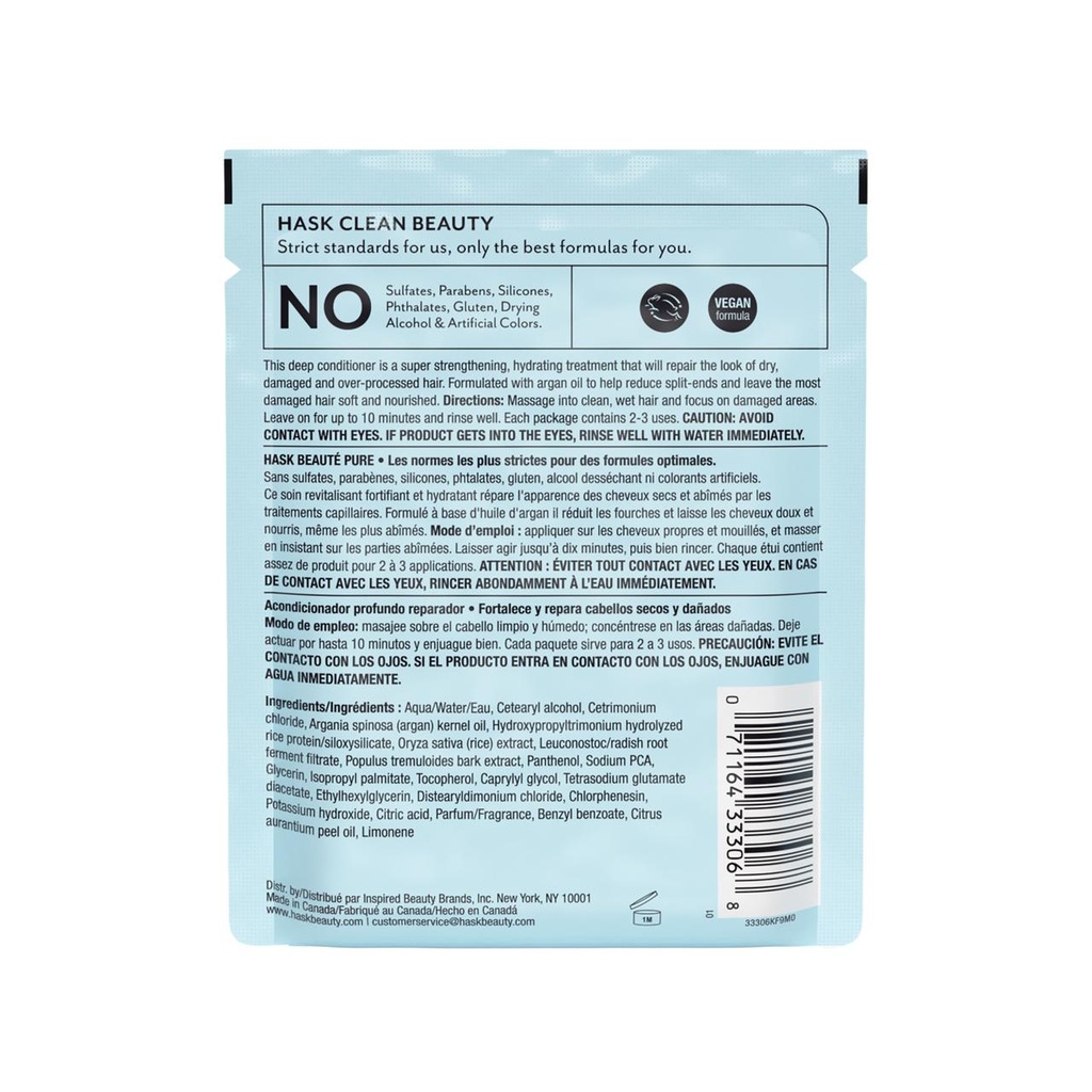 Argan Oil Repairing Deep Conditioner Packet 50 g