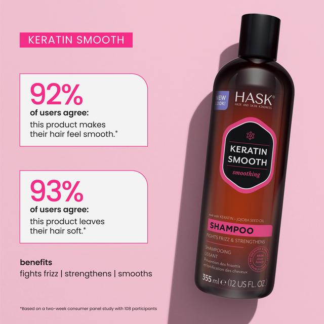 Keratin Smooth Smoothing Shampoo 355 ml