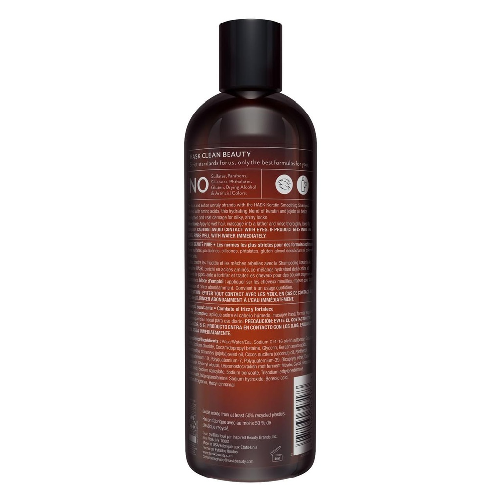 Keratin Smooth Smoothing Shampoo 355 ml