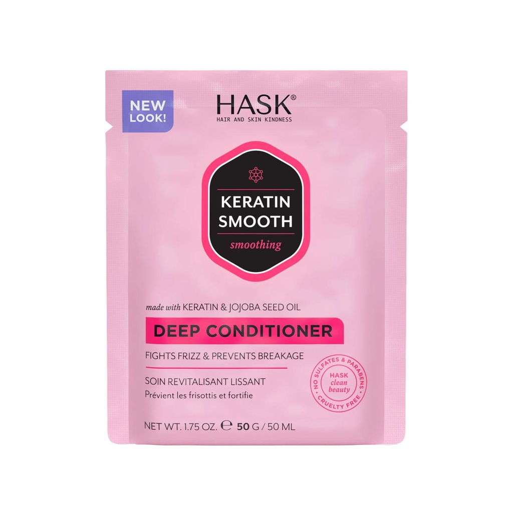 Keratin Smooth Smoothing Deep Conditioner Packet 50 g