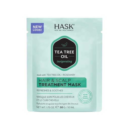 Tea Tree Oil & Rosemary Hair & Scalp  Mask 50g 